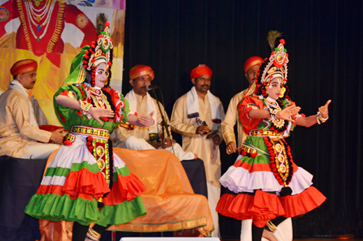  Indo-American kids  Yakshagana